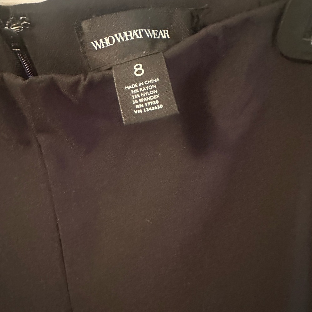 WhoWhatWear for Target Black Women's Pants - Picture 3 of 4